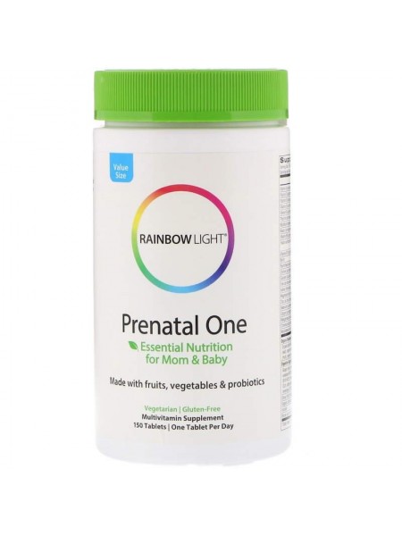 Вітаміни для вагітних Rainbow Light Prenatal One 150 таблеток (408)