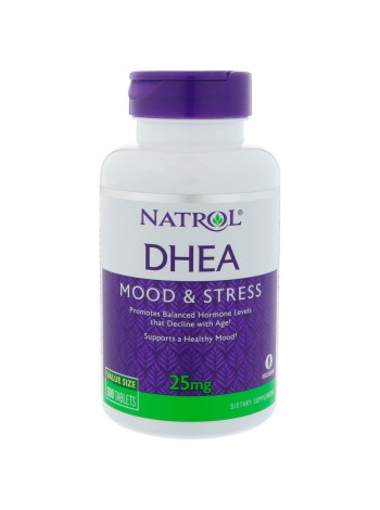 Дегідроепіандростерон DHEA Natrol 25 мг 300 таблеток (1105)