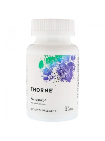 Будівельна формула крові Ferrasorb Thorne Research 60 капсул (10882)