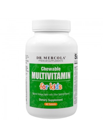 Мультивітаміни для дітей Dr. Mercola Multivitamin for Kids 60 таблеток (15682)