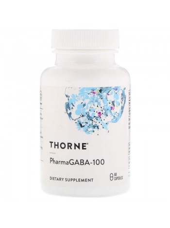 Гамма-аміномасляна кислота Thorne Research 60 кап. (10897)