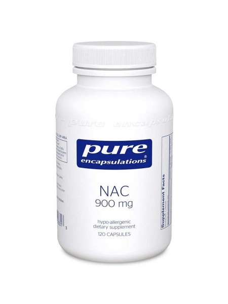 N-ацетилцистеїн Pure Encapsulations 120 капсул (20258)