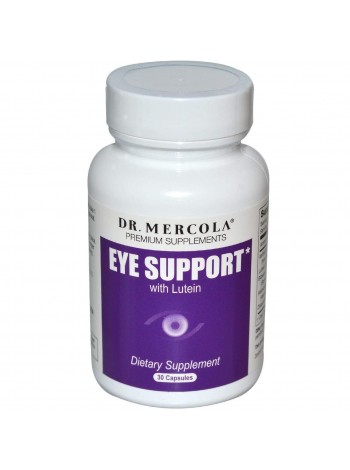Вітаміни для очей із лютеїном, Dr. Mercola, Eye Support, 30 капсул (15692)