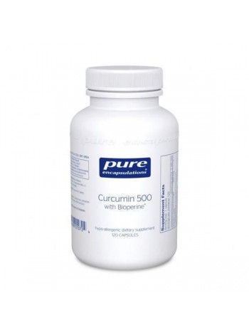 Куркумін з біоперином Pure Encapsulations 500 мг 60 капсул (20607)