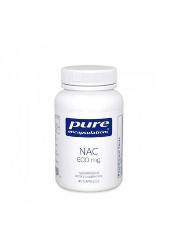 N-ацетилцистеїн 600 mg Pure Encapsulations 90 капсул (20255)