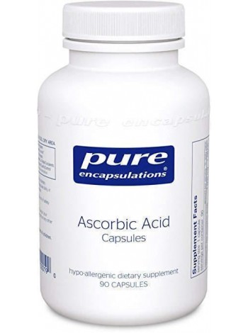 Капсули з аскорбіновою кислотою Pure Encapsulations 90 капсул (20441)