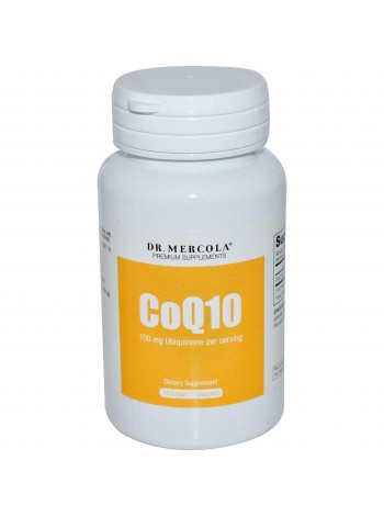Коензим ліпосомальний Dr. Mercola, Q10, Liposoma CoQ10, 100 мг, 30 капсул (15869)