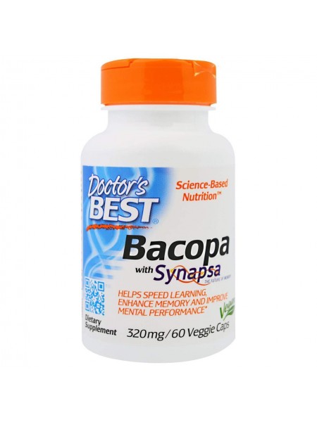 Бакопа Doctor's Best 320 мг 60 капсул (21718)