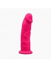 Фалоімітатор Silexd Henry Pink Premium Silicone Dildo MODEL 2 size 190х43 мм (SO3368)