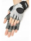Жіночі рукавички для фітнесу Designed for Fitness DF Silver XS