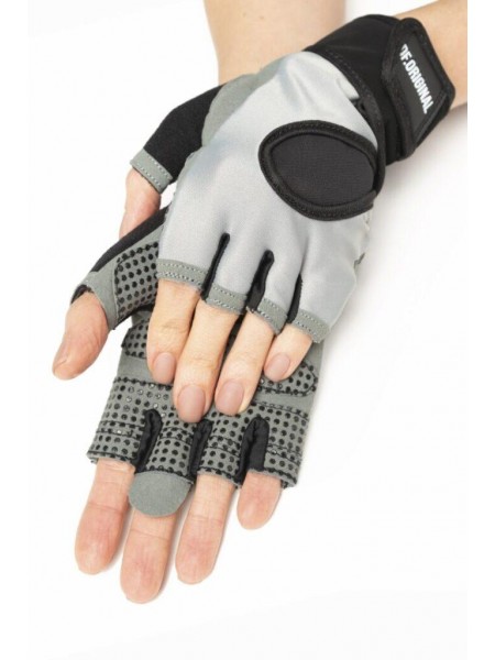 Жіночі рукавички для фітнесу Designed for Fitness DF Silver XS