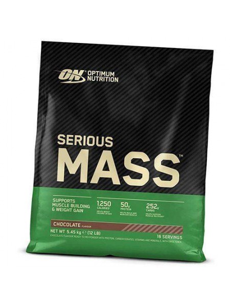 Гейнер Serious Mass Optimum nutrition 5400г Шоколад (30092002)