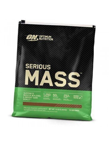 Гейнер Serious Mass Optimum nutrition 5400г Банан (30092002)