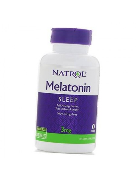 Мелатонін Melatonin 3 Natrol 240таб (72358004)