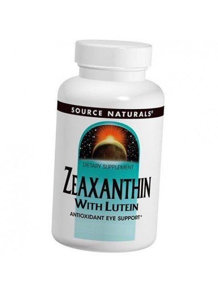 Лютеїн та Зеаксантин, Zeaxanthin with Lutein, Source Naturals 60 (72355008)