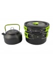 Набір туристичного посуду алюмінієвого Cooking Set DS-308 8148