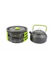 Набір туристичного посуду алюмінієвого Cooking Set DS-308 8148