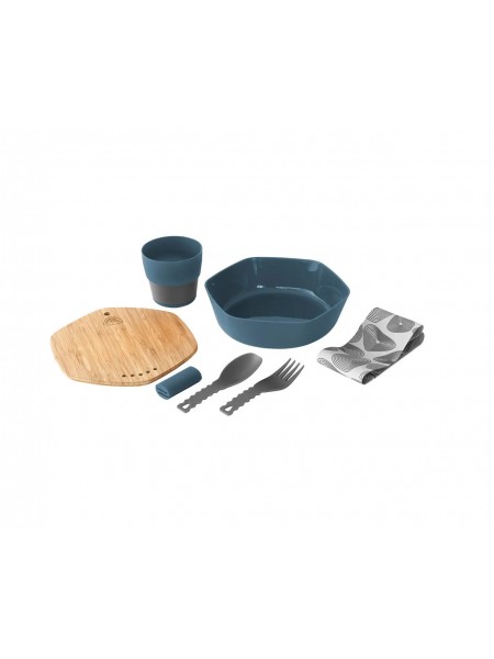 Набір пластикового посуду Robens Leaf Meal Kit Ocean (1046-690277)
