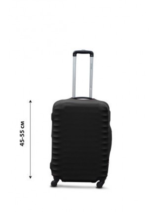 Чохол для валізи Coverbag дайвінг S чорний