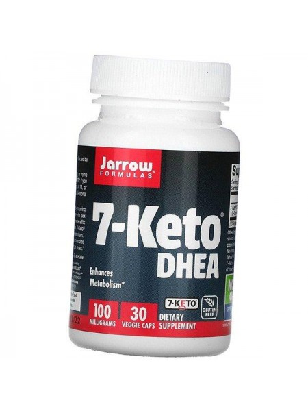 7-Кето природний метаболіт ДГЕА Jarrow Formulas 7-Keto DHEA 100 30 вегкапс (02345007)