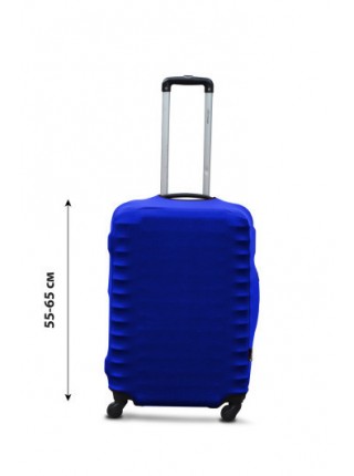 Чохол для валізи Coverbag дайвінг M Синій