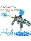 Іграшковий Гелевий Бластер Дитячий Електричний Пістолет з Орбізами на Акумуляторі BB МР7 Зелений (692)