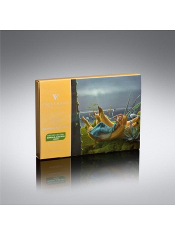 Очищаюча маска для обличчя Банан і Алое вера Vigor 4 шт