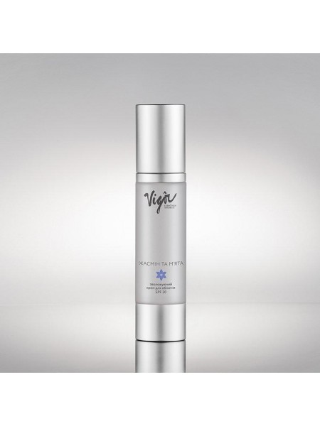 Зволожуючий крем Vigor SPF 30 Жасмин та М'ята 20 мл