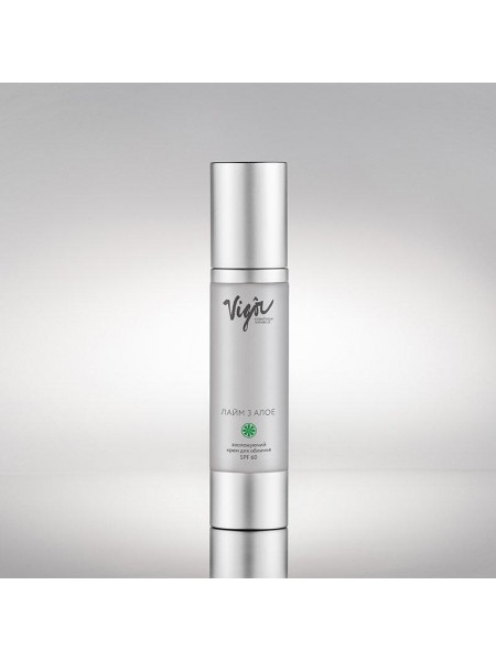 Зволожуючий крем Vigor SPF 60 Лайм з Алое 20 мл