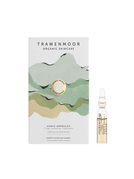 Ампульний концентрат для регенерації з антиоксидантним ефектом Trawenmoor Humic Ampoules 7 x 2 мл