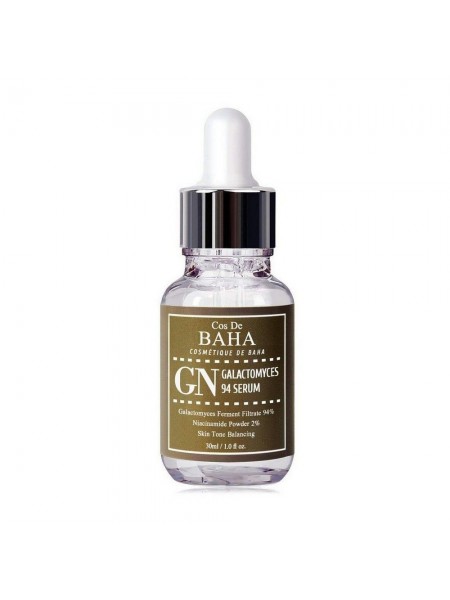 Сироватка для сяйва шкіри з галактомісісом і ніацинамідом GN Galactomyces 94 Serum Cos de Baha 30 мл