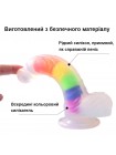 Кольоровий силіконовий фалоімітатор із мошонкою 20*4 см YEAIN