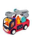 Дитяча Пожежна машинка Hola Toys E9998-HL зі світлом та звуком