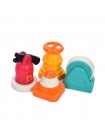 Дитяча Пожежна машинка Hola Toys E9998-HL зі світлом та звуком