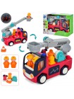 Дитяча Пожежна машинка Hola Toys E9998-HL зі світлом та звуком