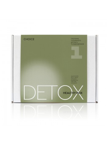 Детокс-програма для очищення та відновлення організму HEALTHY BOX DETOX №1 CHOICE Чойс