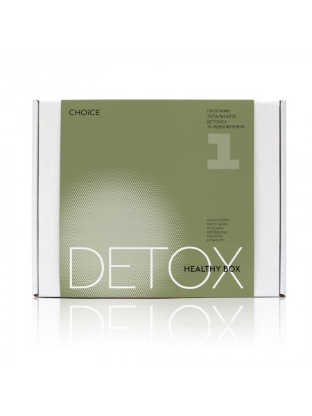 Детокс-програма для очищення та відновлення організму HEALTHY BOX DETOX №1 CHOICE Чойс