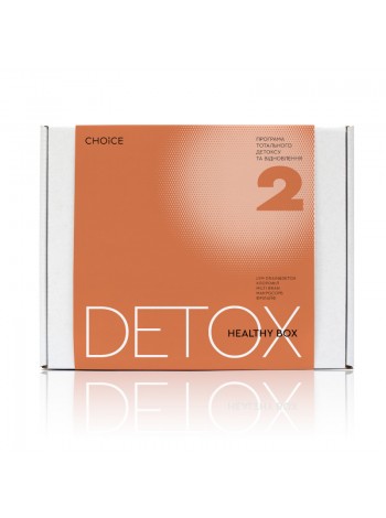 Детокс-програма для очищення та відновлення організму HEALTHY BOX DETOX №2 CHOICE