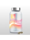 Натуральна добавка LIGHT NOOLABS при тривозі панічних атаках нервових станах 60 капсул