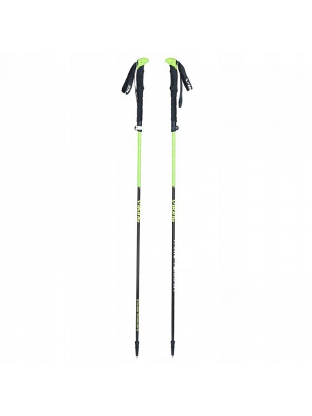 Палиці трекінгові Viking Terve Poles Alu Black/Green 110-130 см