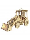 Дерев'яний конструктор "Екскаватор" Pazly OPZ-005 202 деталі