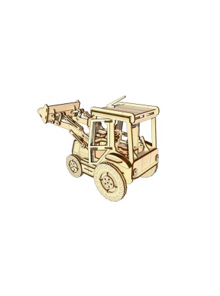 Дерев'яний конструктор "Екскаватор" Pazly OPZ-005 202 деталі