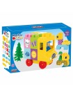 Конструктор Pilsan Шкільний Автобус 28 елементів Multicolor (153318)