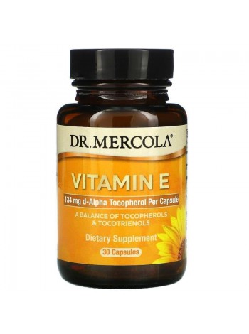 Вітамін Е Vitamin E Dr. Mercola 30 капсул
