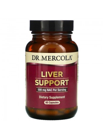 Здорова печінка Liver Support Dr. Mercola 60 капсул