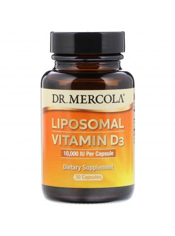Вітамін Д3 ліпосомальний Liposomal Vitamin D3 Dr. Mercola 10 000 МО 30 капсул