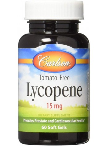 Лікопен Lycopene Carlson Labs 15 мг 60 гелевих капсул