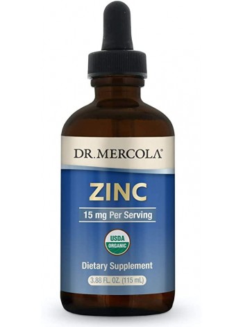 Цинк Zinc Dr. Mercola 15 мг 115 мл