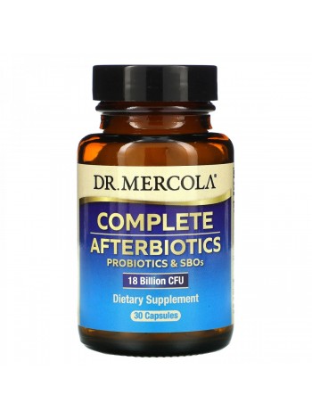 Пробіотична формула 18 млрд КУО Complete Afterbiotics Dr. Mercola 30 капсул