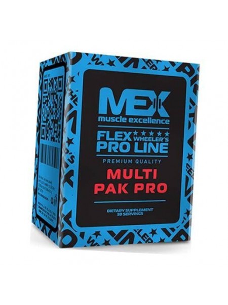 Вітаміни для спортсменів Multi Pak Pro Mex Nutrition 30пакетів (36114002)